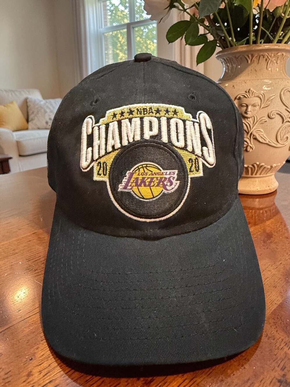 New Era Los Angeles Lakers 2020 NBA Finals Champions Locker Room 9TWENTY Adjusta
